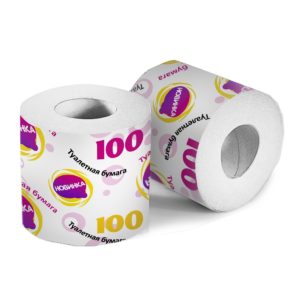 Ставрополь — Туалетная бумага  «Новинка 100» со втулкой оптом.
